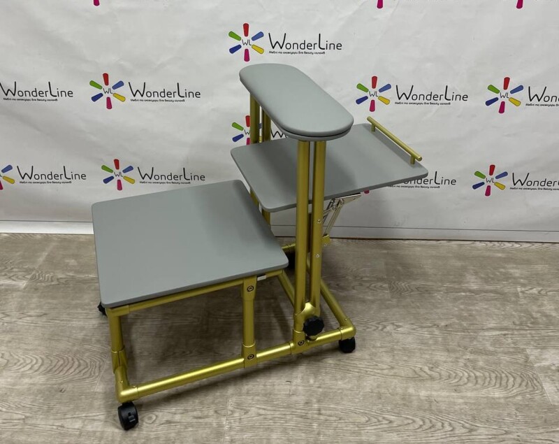 With the shelving Tertio 2 in 1 Gold